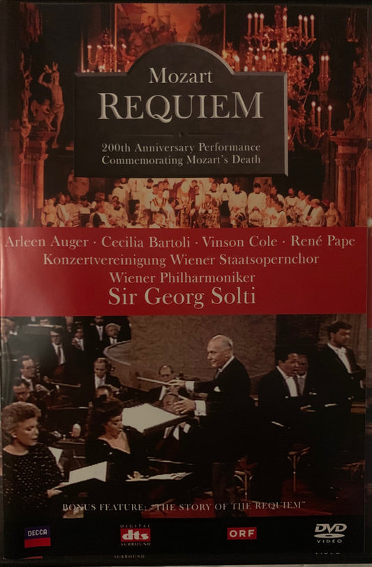 Wolfgang Amadeus Mozart : Requiem (200th Anniversary Performance Commemorating Mozart's Death) (DVD, NTSC)