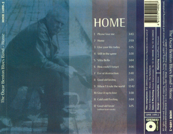 Oscar Benton Blues Band : Home (CD, Album)