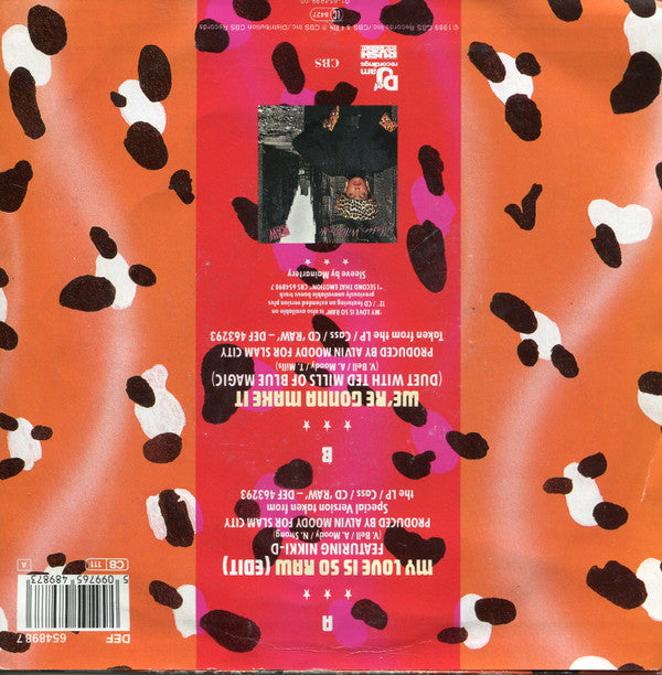 Alyson Williams : My Love Is So Raw (7", Single)