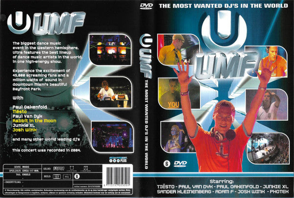 Various : UMF - The Most Wanted Dj's In The World (DVD-V, PAL)