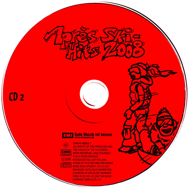 Various : Après Ski-Hits 2008 (2xCD, Comp)