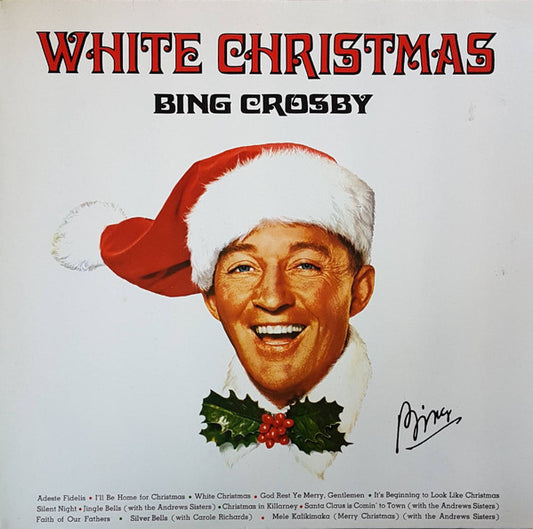 Bing Crosby : White Christmas (LP, Album, RE)