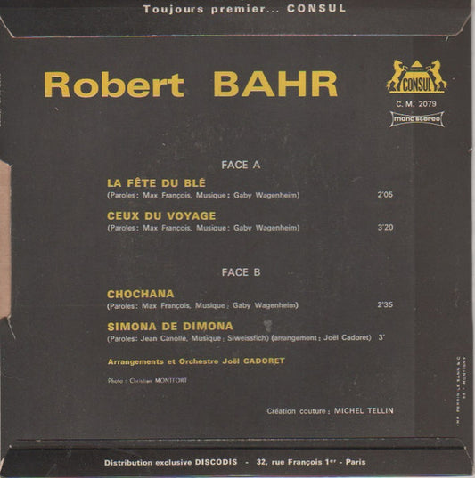 Robert Yosef Bahr : La Fête Du Blé (7", EP, Mono)