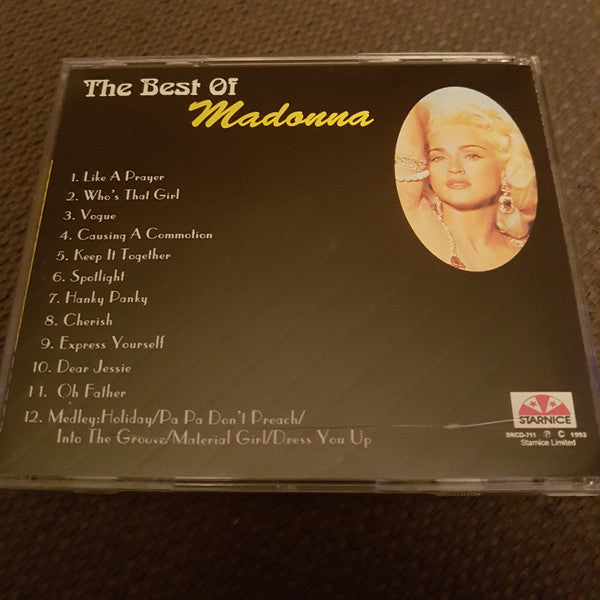 Unknown Artist : The Best Of Madonna  (CD, Comp, Unofficial)