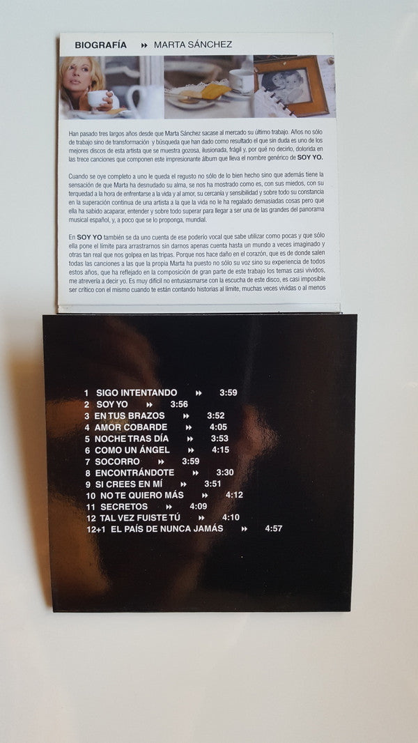 Marta Sánchez : Soy Yo (CD, Album)