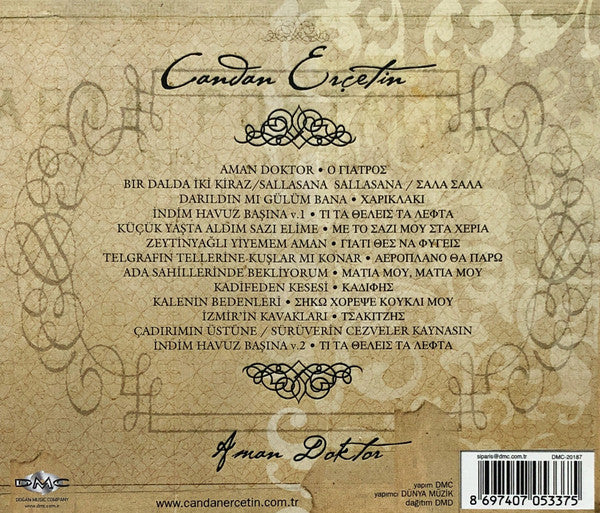 Candan Erçetin : Aman Doktor (CD, Album)