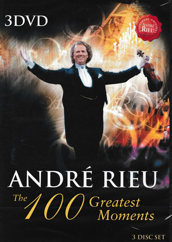 André Rieu : The 100 Greatest Moments (3xDVD-V, PAL)