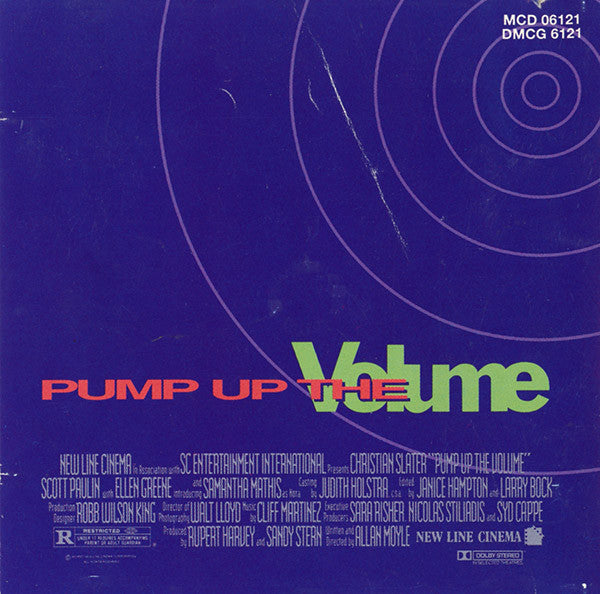 Various : Pump Up The Volume (Music From The Original Motion Picture Soundtrack) (CD, Comp)