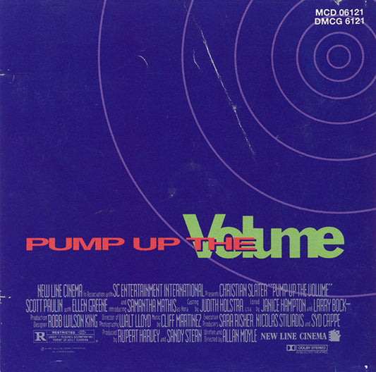 Various : Pump Up The Volume (Music From The Original Motion Picture Soundtrack) (CD, Comp)