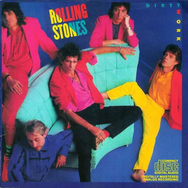 The Rolling Stones : Dirty Work (CD, Album, M/Print)