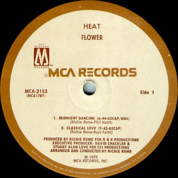 Flower (2) : Heat (LP, Album, Pin)