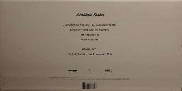The Kelly Family : We Got Love - Live At Loreley -  (2xCD, Album, Dlx, Ltd, Lim + 3xDVD-V)