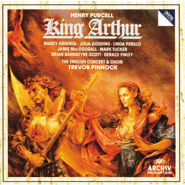 Henry Purcell, The English Concert & Choir*, Trevor Pinnock : King Arthur (2xCD, Album)