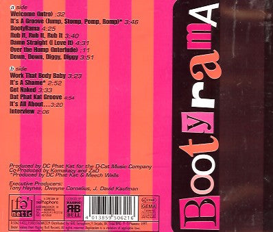 Hot Motion : Bootyrama (CD, Album)