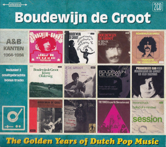 Boudewijn de Groot : The Golden Years Of Dutch Pop Music (A&B Kanten 1964-1984) (2xCD, Comp)