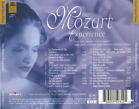 Wolfgang Amadeus Mozart, Nicholas McGegan, Orchestra Of The Royal Opera House, Covent Garden : The Mozart Experience (CD, Comp)