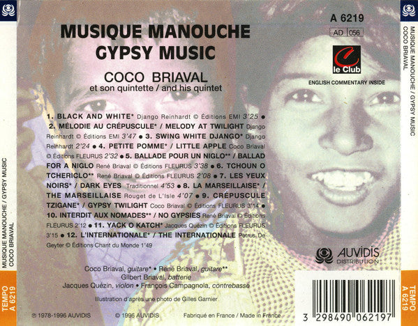 Coco Briaval : Musique Manouche = Gypsy Music (CD, Album, RE)