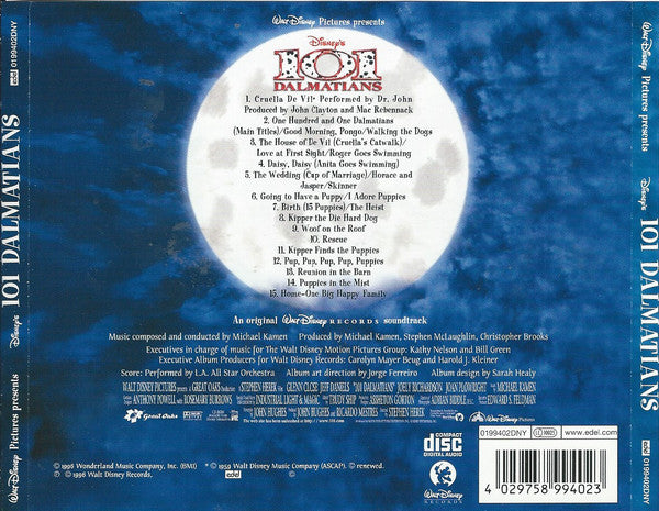 Michael Kamen : 101 Dalmatians (CD, Album)