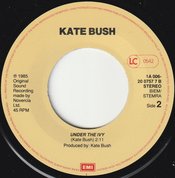 Kate Bush : Running Up That Hill (7", Single)