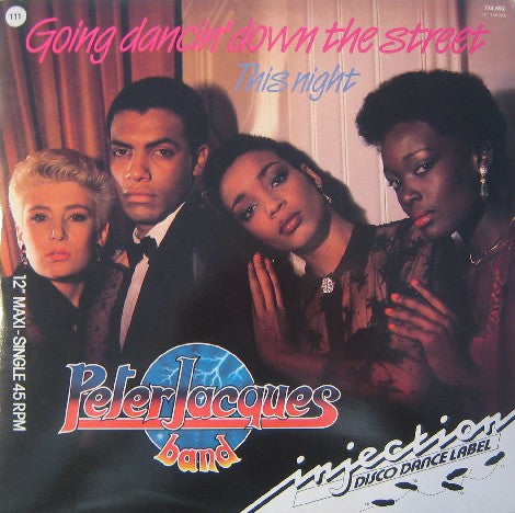 Peter Jacques Band : Going Dancin' Down The Street (12", EP, Maxi)