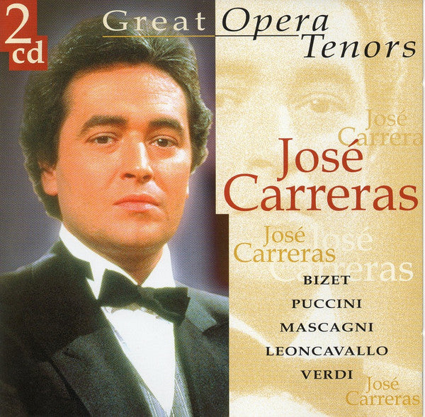 José Carreras : Great Opera Tenors (2xCD, Comp)