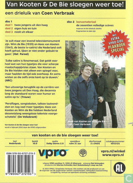 Van Kooten & De Bie : Sloegen Weer Toe (2xDVD-V, PAL)