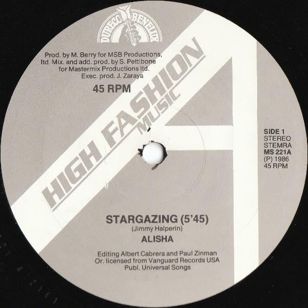 Alisha : Stargazing (12")