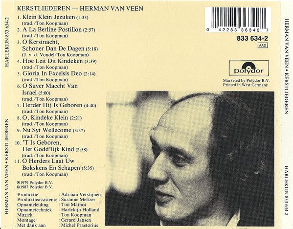 Herman van Veen : Kerstliederen (CD, Album, RE)