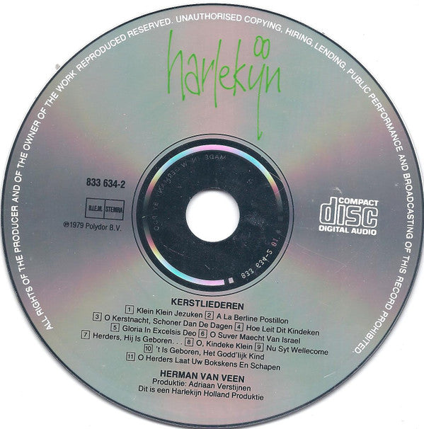 Herman van Veen : Kerstliederen (CD, Album, RE)