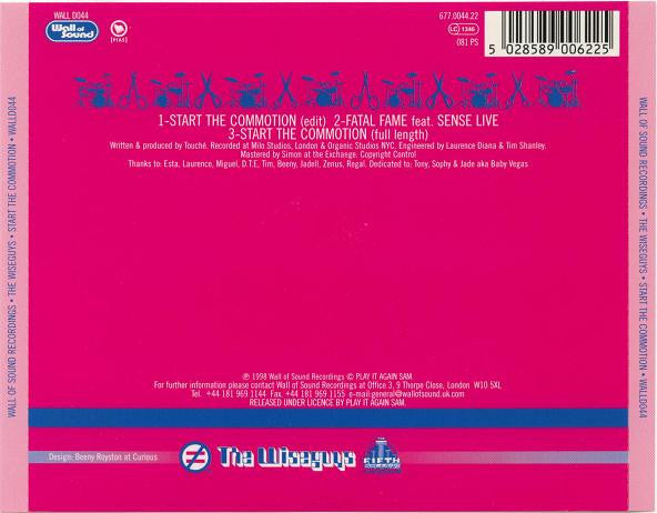 The Wiseguys : Start The Commotion (CD, Maxi)