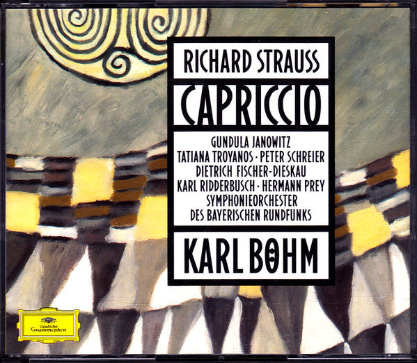 Richard Strauss - Gundula Janowitz · Tatiana Troyanos · Peter Schreier · Dietrich Fischer-Dieskau · Karl Ridderbusch · Hermann Prey · Symphonie-Orchester Des Bayerischen Rundfunks · Karl Böhm : Capriccio (2xCD, Album, RE)