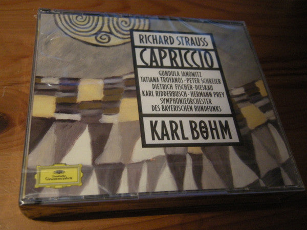 Richard Strauss - Gundula Janowitz · Tatiana Troyanos · Peter Schreier · Dietrich Fischer-Dieskau · Karl Ridderbusch · Hermann Prey · Symphonie-Orchester Des Bayerischen Rundfunks · Karl Böhm : Capriccio (2xCD, Album, RE)