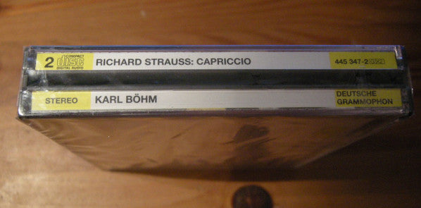 Richard Strauss - Gundula Janowitz · Tatiana Troyanos · Peter Schreier · Dietrich Fischer-Dieskau · Karl Ridderbusch · Hermann Prey · Symphonie-Orchester Des Bayerischen Rundfunks · Karl Böhm : Capriccio (2xCD, Album, RE)