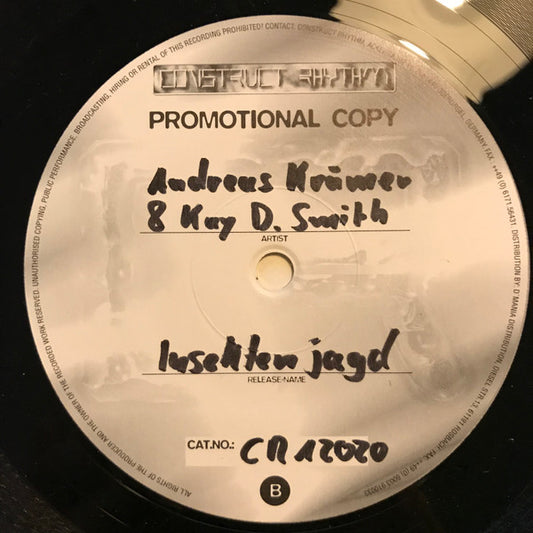 Andreas Krämer & Kay D. Smith : Insektenjagd (12", Promo)