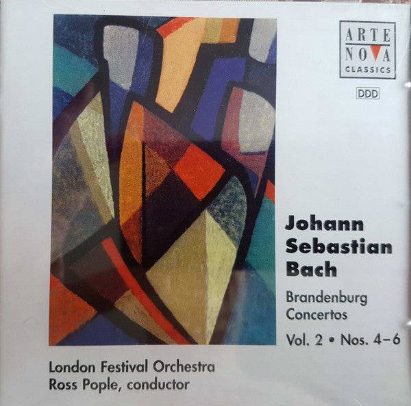 Johann Sebastian Bach / London Festival Orchestra, Ross Pople : Brandenburg Concertos Vol. 2 Nos. 4-6 (CD, Album)