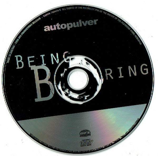 Autopulver : Being Boring (CD, Single, Enh)