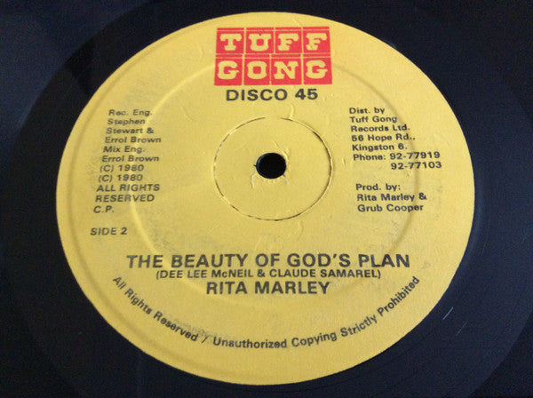 Rita Marley : One Draw (12")