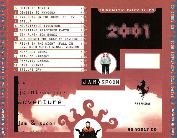 Jam & Spoon : Tripomatic Fairytales 2001 (CD, Album)