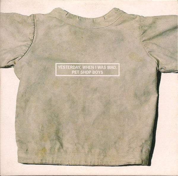 Pet Shop Boys : Yesterday, When I Was Mad (CD, Single)