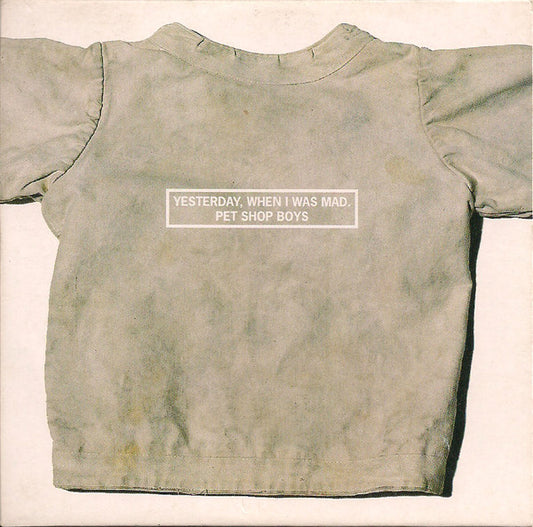 Pet Shop Boys : Yesterday, When I Was Mad (CD, Single)