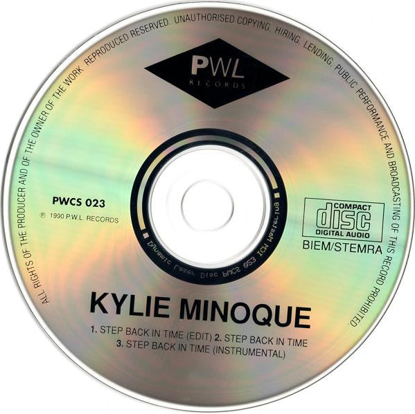 Kylie Minogue : Step Back In Time (CD, Single)