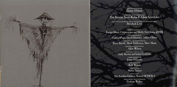 Danny Elfman : Sleepy Hollow (Music From The Motion Picture) (CD, Album)