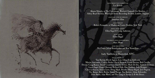 Danny Elfman : Sleepy Hollow (Music From The Motion Picture) (CD, Album)