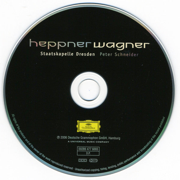 Richard Wagner, Ben Heppner, Burkhard Ulrich (2), Peter Schneider (6), Staatskapelle Dresden : Excerpts From "The Ring Of The Nibelung" (CD, Album)