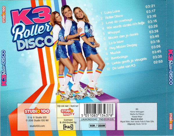 K3 : Roller Disco (CD, Album + DVD-V)
