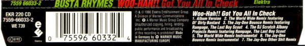Busta Rhymes : Woo-Hah!! Got You All In Check (CD, Maxi)