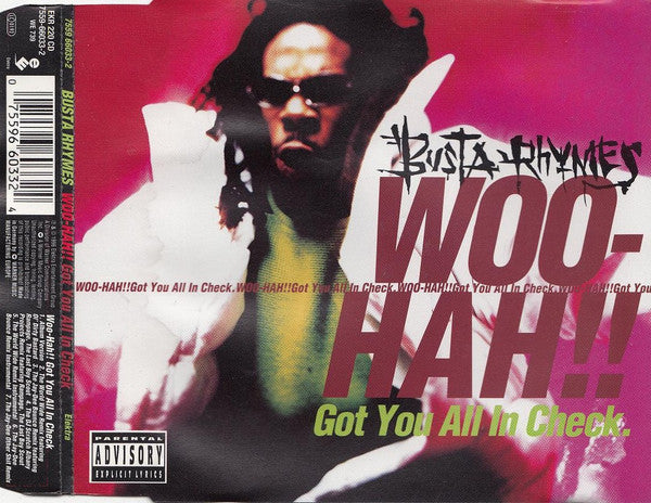 Busta Rhymes : Woo-Hah!! Got You All In Check (CD, Maxi)