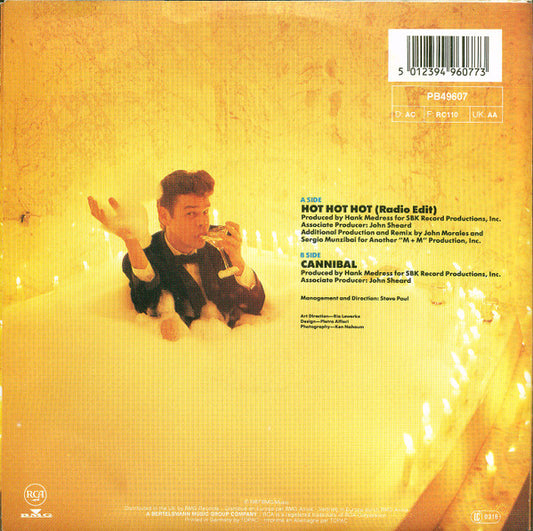 Buster Poindexter And His Banshees Of Blue : Hot Hot Hot (7", Single)