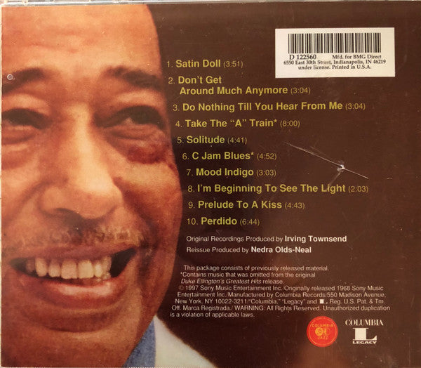 Duke Ellington : Duke Ellington's Greatest Hits (CD, Comp, Club, RE)