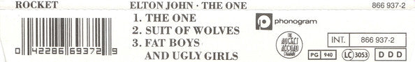 Elton John : The One (CD, Single)